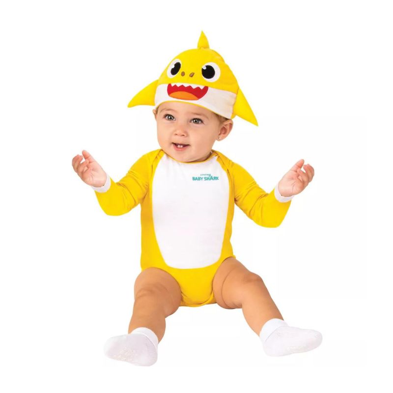 Baby Shark Yellow Costume Size 0-6 Moths.jpg