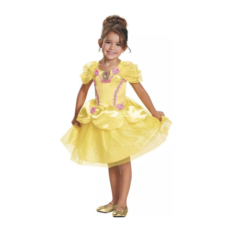 Disney Princess Belle Costume Size 3-4T.jpg