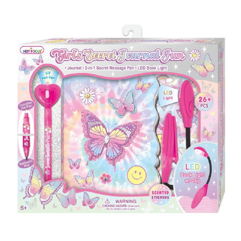 Girls Secret Journal Fun Tie Dye Butterly.jpg